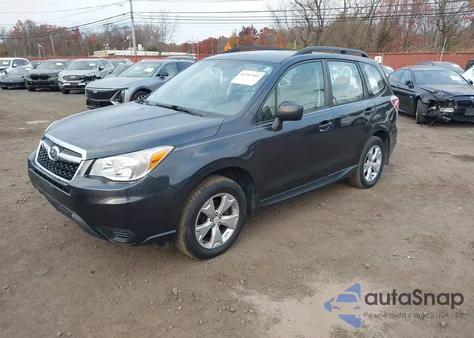 2015 Subaru Forester 2.5I z USA, uszkodzony, nr VIN JF2SJABCXFH561966